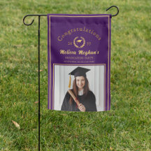 Elegant Guld Cap Laurel Studentfest för andning