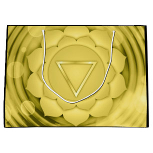 Elegant Guld Chakra Zen Yoga Andlig Meditation