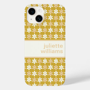 ELEGANT GULD CREAM CHAMPAGNE FÄRG TINY FLOWER ART