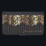 Elegant guld- damastsvartdesign samsung galaxy s5 plånboksfodral<br><div class="desc">Plånbokfodral. Presenterat i en elegant guld- damastsvartdesign med DIY-text. ⭐ denna produkt är anpassadet 100%. Diagram och/eller text kan tas bort, flyttat, resized, ändrande omkring, roterande, etc.…, 99% av min designer i mitt lager göras i lagrar. Detta gör det lätt för dig att resize och flyttning diagrammen och texten omkring,...</div>