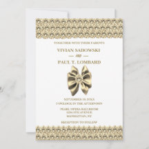 Elegant Guld Diamond White Bröllop