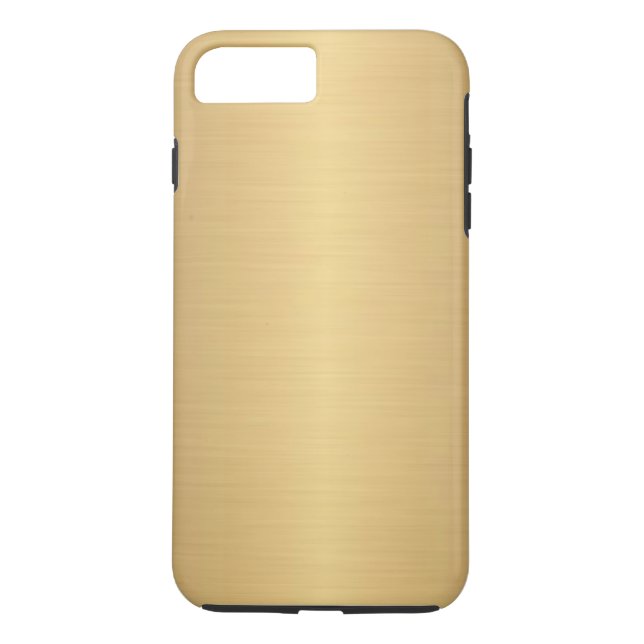 Elegant, Guld, effekt Case-Mate iPhone Skal (Baksida)