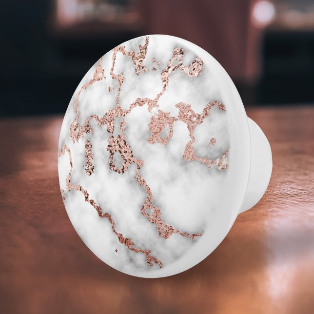 Elegant Guld Faux Foil Marble Knopp (Skapare uppladdad)