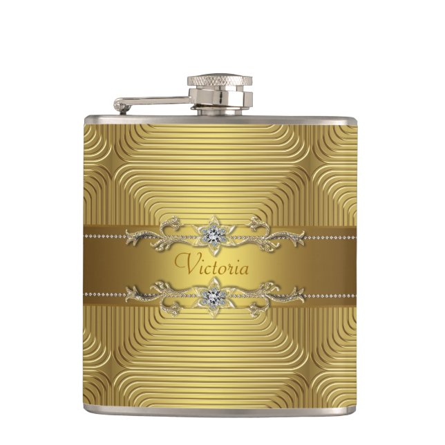 Elegant Guld Fickplunta (Framsidan)