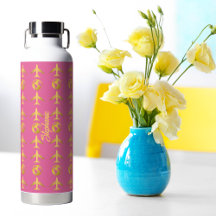 Elegant Guld-flygplansvärlden, minimalistisk rosa