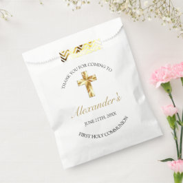 Elegant Guld första Heliga Tack