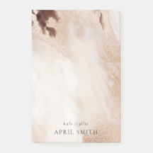Elegant Guld Glitter Agate Marble Struktur Beige