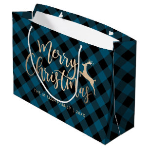 Elegant Guld God jul Black och Blue Play