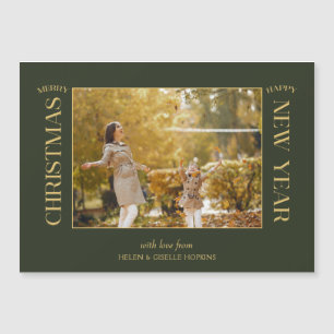 Elegant Guld God jul typografi - foto