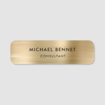 Elegant Guld Grått Metallic Professionell Business