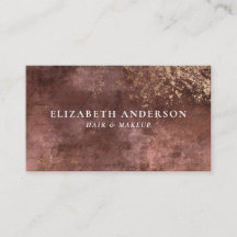 Elegant Guld Hair Stylist Salon Business