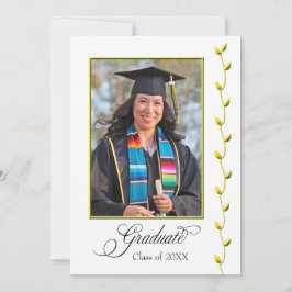 Elegant Guld Ivy Studenten Meddelande