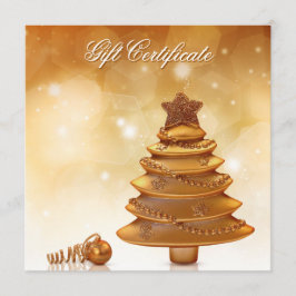 Elegant Guld Julgran