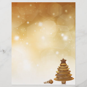 Elegant Guld Julgran