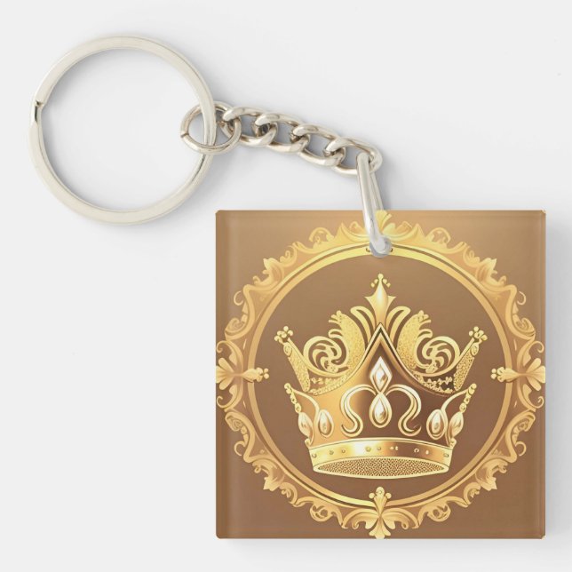 Elegant Guld Krona (Framsidan)