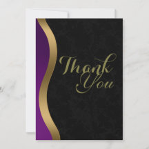 Elegant Guld Lila Black Funeral