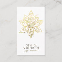 Elegant Guld Lotus Flower