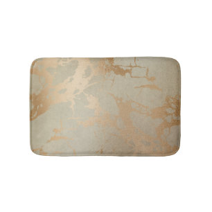 Elegant guld- marmor badrumsmatta