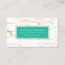 Elegant guld- marmor- & havsgrönt