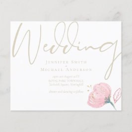 Elegant Guld Modern Bröllop Gnistra