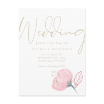 Elegant Guld Modern Bröllop Gnistra