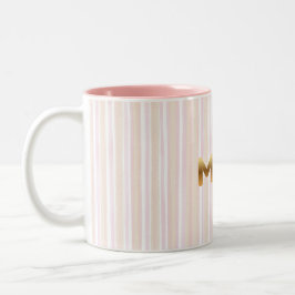 Elegant Guld MUM Mugg - Minimalist Mors dag