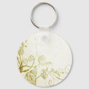 Elegant guld nyckelring