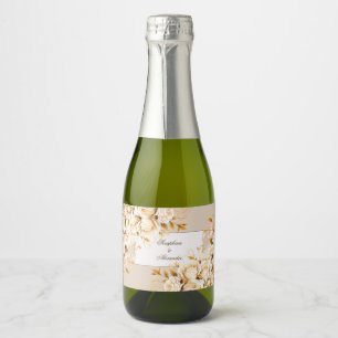 Elegant Guld och Elfenbenskustens Blommigt Bröllop