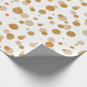 Elegant Guld och vit jul Presentpapper