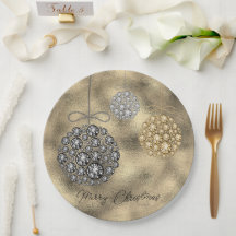 Elegant Guld Ornaments God jul