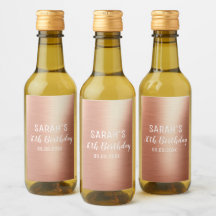 Elegant Guld Personlig 30års födelsedag vid Ron