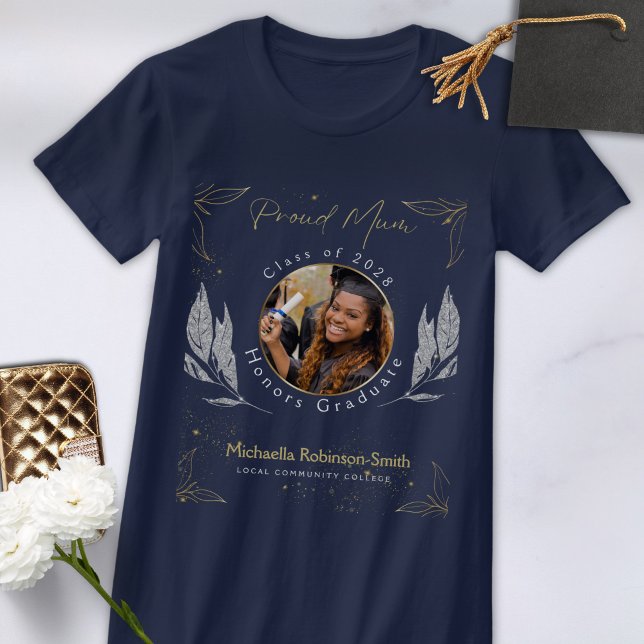Elegant Guld Proud Morsa Studenten T Shirt (Skapare uppladdad)