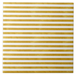 Elegant guld- rand - anpassningsbar din färg kakelplatta