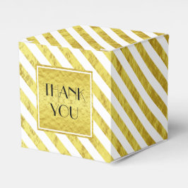 Elegant Guld Rand Tack Presentaskar