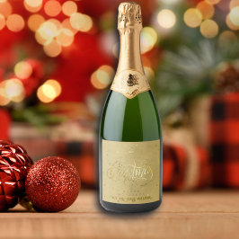 Elegant Guld Reindeer Guld Brev jul