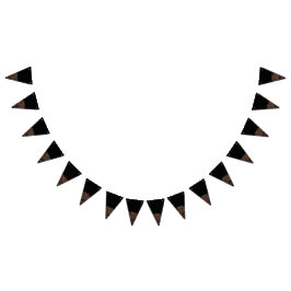 Elegant Guld Ro Svarta Bröllop Vimplar