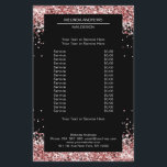 Elegant Guld Rosa båda sidor Flyer<br><div class="desc">En elegant och förfinad design med en digital bild av silver-lilac-glas. Anmärkning: Produktionens processaa användor inte en riktig film,  endast färg trycks grundligt. Lägg till data,  logotyp,  företagsinformation och bilder i minuter.</div>