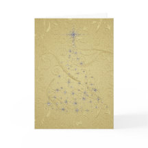 Elegant Guld Silver Träd