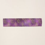 Elegant Guld Sjöjungfru Mönster Lila Metallisk shi Sjal<br><div class="desc">Förbättra dina tillbehör till gardiner med en anpassningsbar-skapad scarf. Elegant Guld Sjöjungfru Mönster Metallisk Shiny Scarf Wrap i Lila. Underbar presentidé.</div>