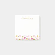 Elegant Guld Skript Namn| Vattenfärgshjärrar