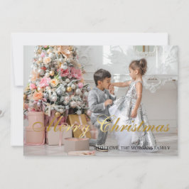 Elegant Guld Snöflingor, Julgran, foto