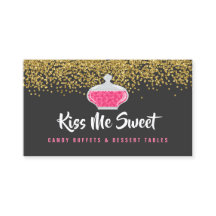 Elegant Guld Sprinkles Candy Dessert Buffet