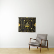 Elegant guld svart gatsby