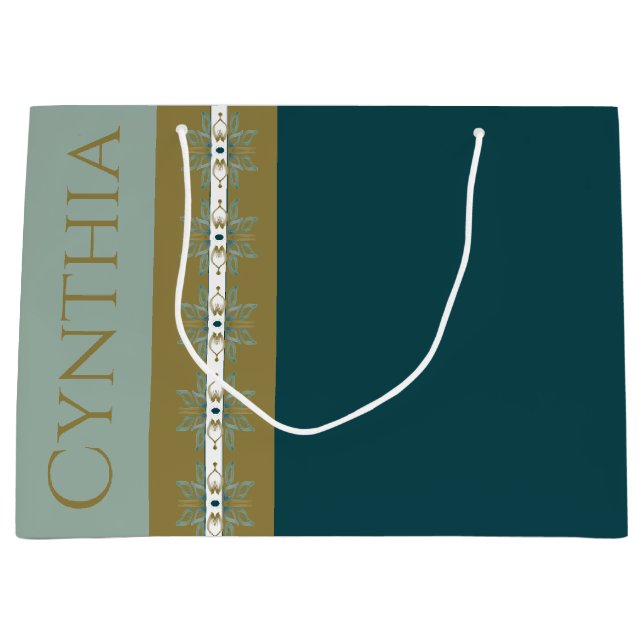 Elegant Guld Turquise (Framsidan)