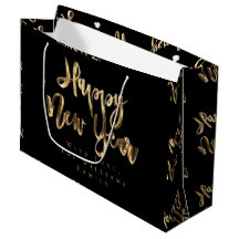 Elegant Guld, utsektningsskript, svart Gott nytt å