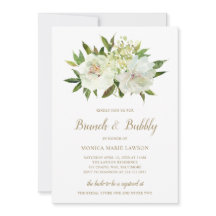 Elegant Guld Vita Blommigten Modern Möhippa