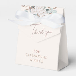 Elegant guld vita rosor & grönska bröllopsfest  presentaskar