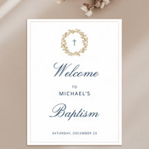 Elegant Guld Wandedräkt Kor Baptism Christening