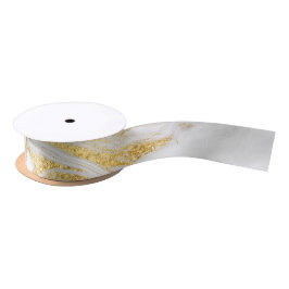 Elegant Guld White Faux Marble jul