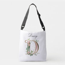 Elegant guldbukett brevbagsrem D Crossbody-väska